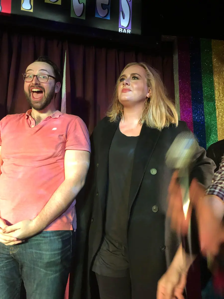 Adele and Jennifer Lawrence party at NYC bar Pieces