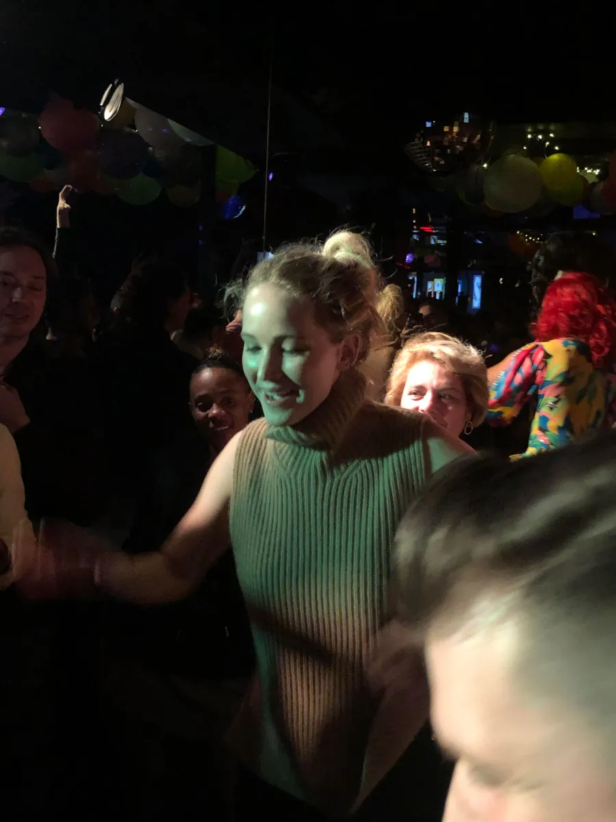 Adele and Jennifer Lawrence party at NYC bar Pieces