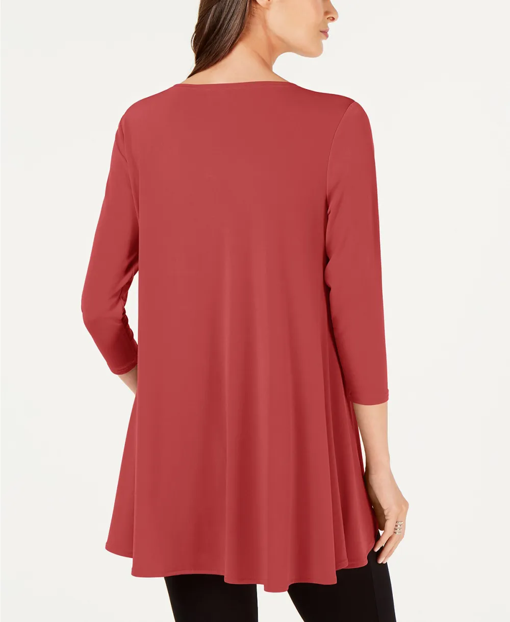 Alfani Tunic Red