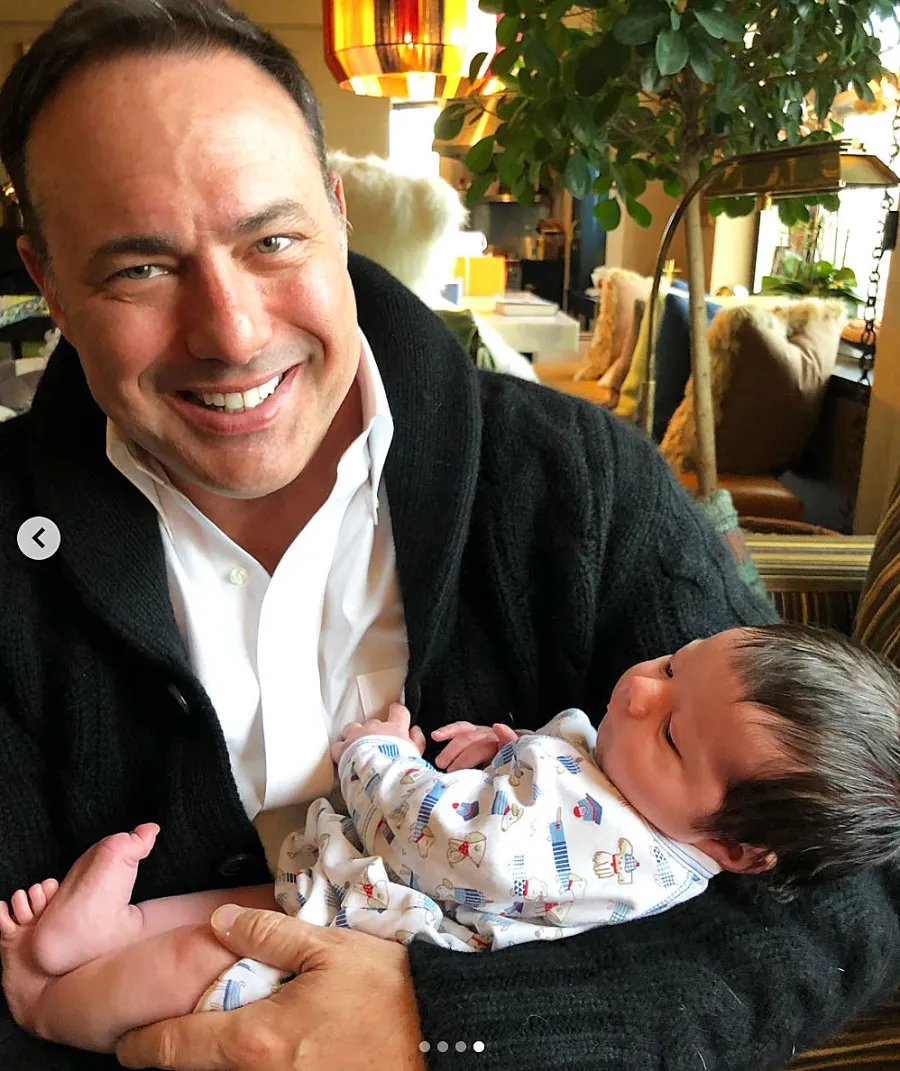 Andy Cohen Introduces Baby Benjamin To Dave Ansel