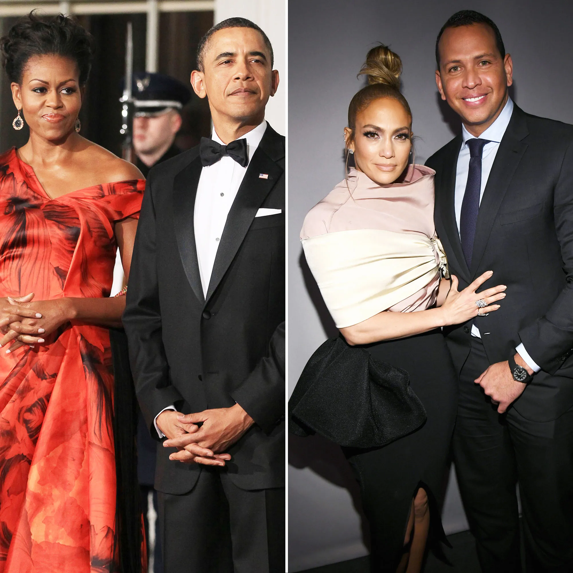 Barack and Michelle Obama Send Jennifer Lopez and Alex Rodriguez a Handwritten Note on Engagement