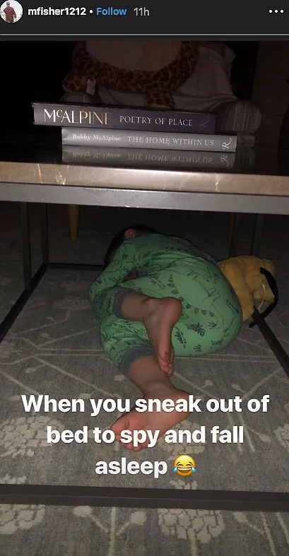 Carrie Underwood and Mike Fisher&rsquo;s Son Isaiah, 4, Gets Caught Sneaking &lsquo;Out of Bed to Spy&rsquo;