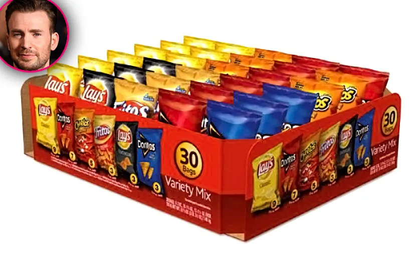 The Internet Is Ranking Snack Pack Chips, and Chris Evans Has Thoughts