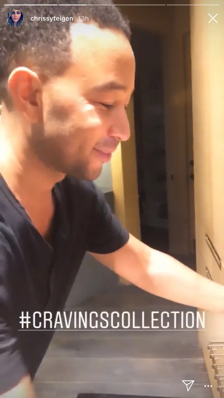 Chrissy Teigen Shows Off Huge Sunday Night Feast Cooked By John Legend, Jokes &lsquo;Life Is Short&rsquo;