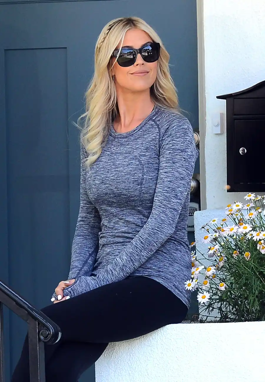 Christina Anstead and Ex Tarek Film Scenes Together Post Pregnancy Reveal