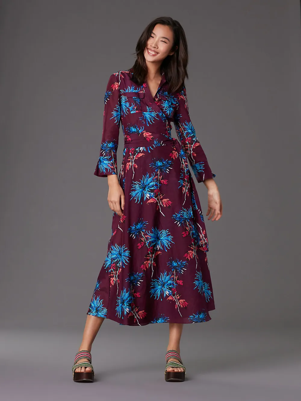 DVF Dress Currant