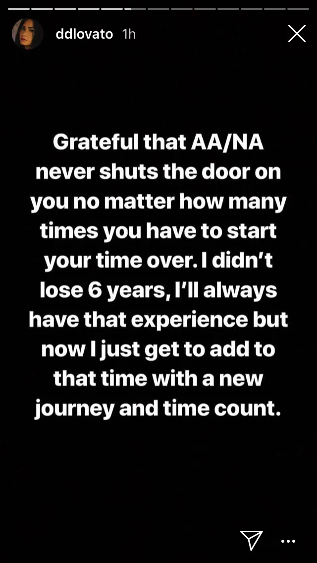 Demi Lovato on Would-Be Sober Anniversary: 'I Needed to Make Those Mistakes'