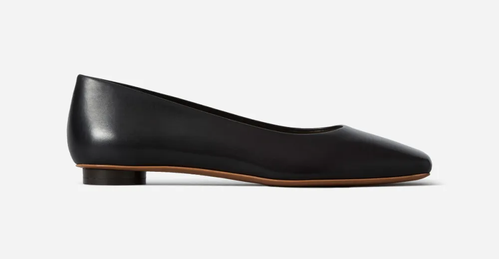 Everlane Flats Black