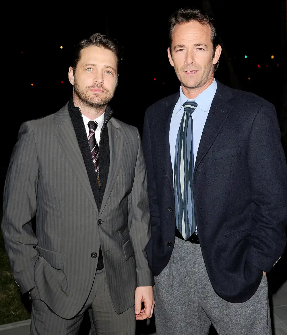 Jason Priestley and Luke Perry