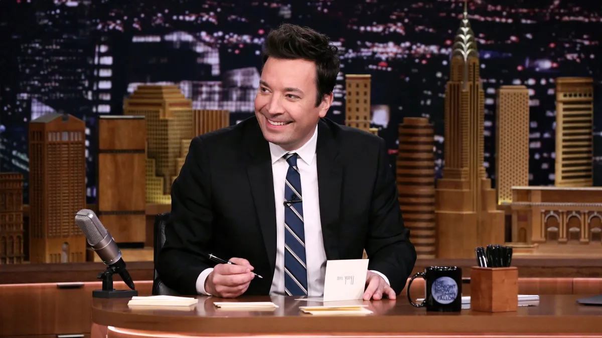 Jimmy Fallon Poses With Avocado Toast