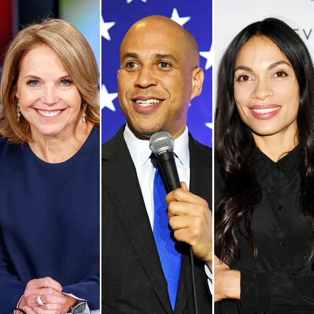 Katie Couric Reveals She Once Went on a Blind Date With Cory Booker as He Raves About &lsquo;Incredible&rsquo; Girlfriend Rosario Dawson