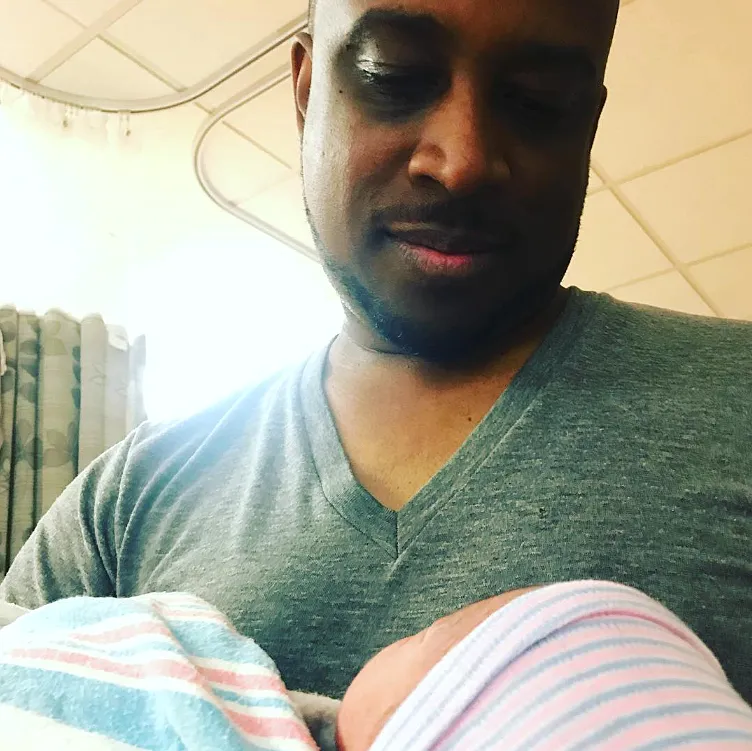 Keith Powell Welcomes Daughter Dolyn With Wife Jill Knox a Year After Stillbirth