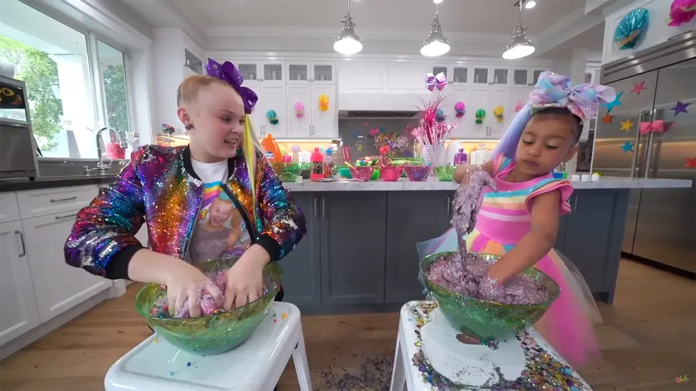 Kim Kardashian and Kanye West&rsquo;s Daughter North Steals the Show in Epic New JoJo Siwa Video: Watch!