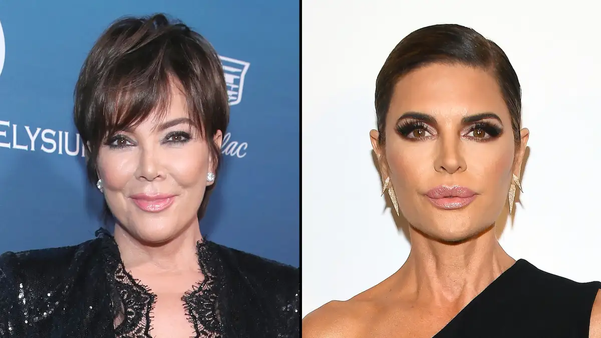 Kris jenner and Lisa Rinna Marvel Ad