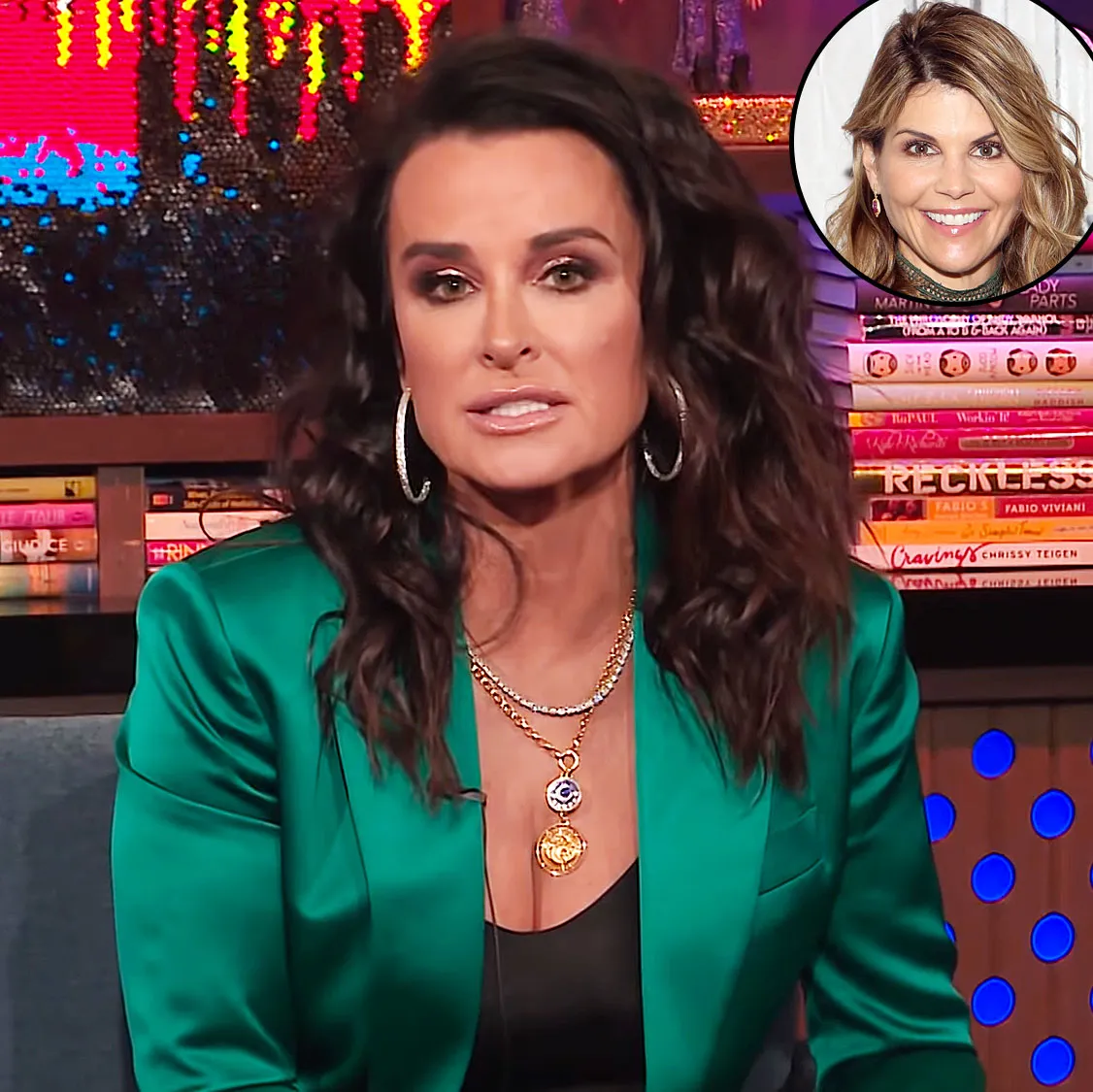 Kyle Richards Confused Lori Loughlin College Scam