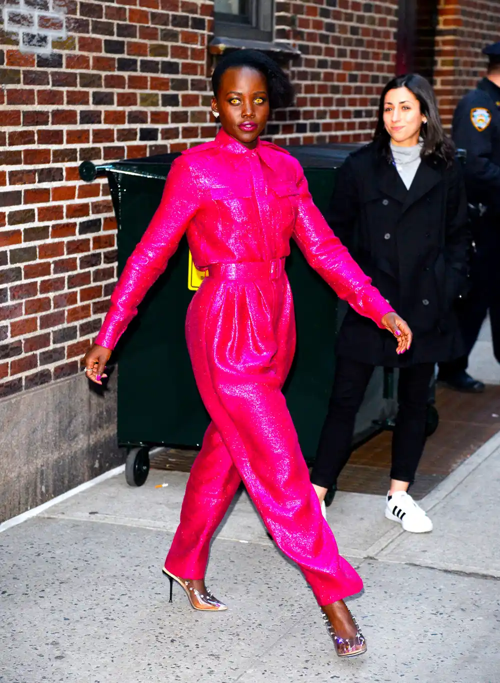 Lupita Nyong'o Looks Like the Chicest Vampire Ever on The Late Show