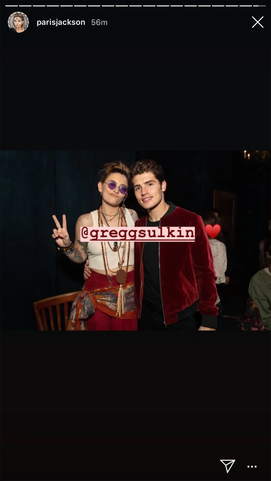 Paris Jackson performance