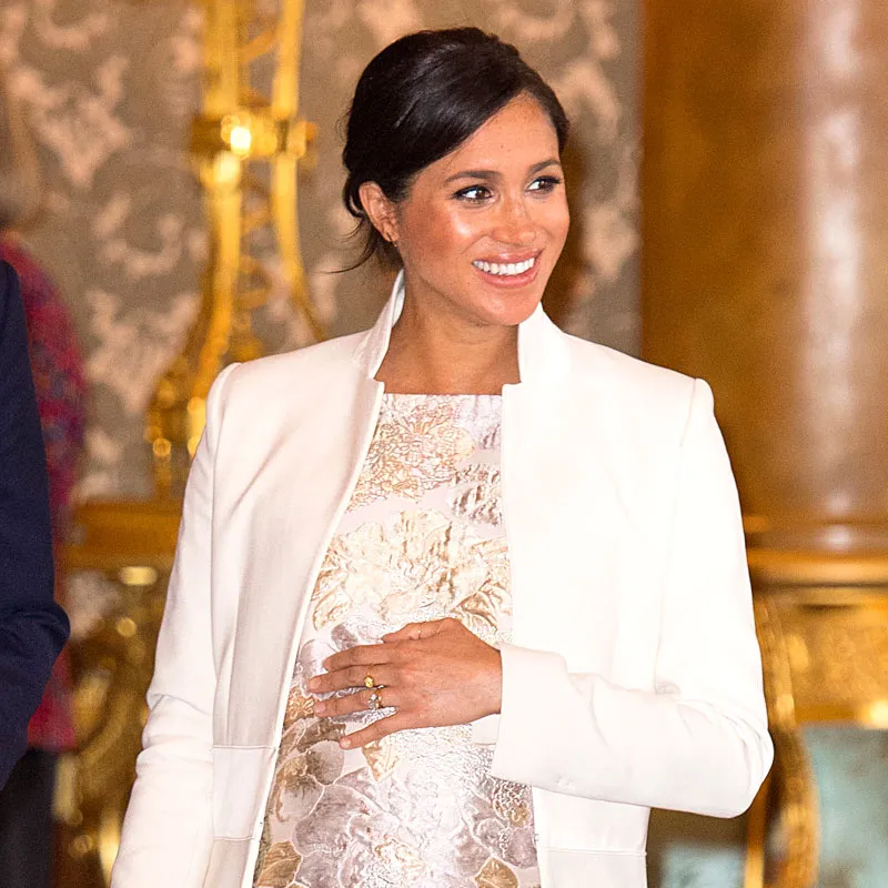 Almost a Mom! Pregnant Duchess Meghan Says She's 'Nearly There'