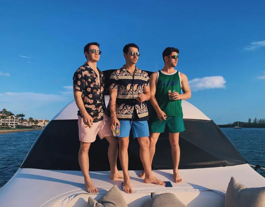 Priyanka Chopra, Sophie Turner Dance to 'Sucker' On Yacht, Ride Jet Skis on Miami Trip With Jonas Brothers