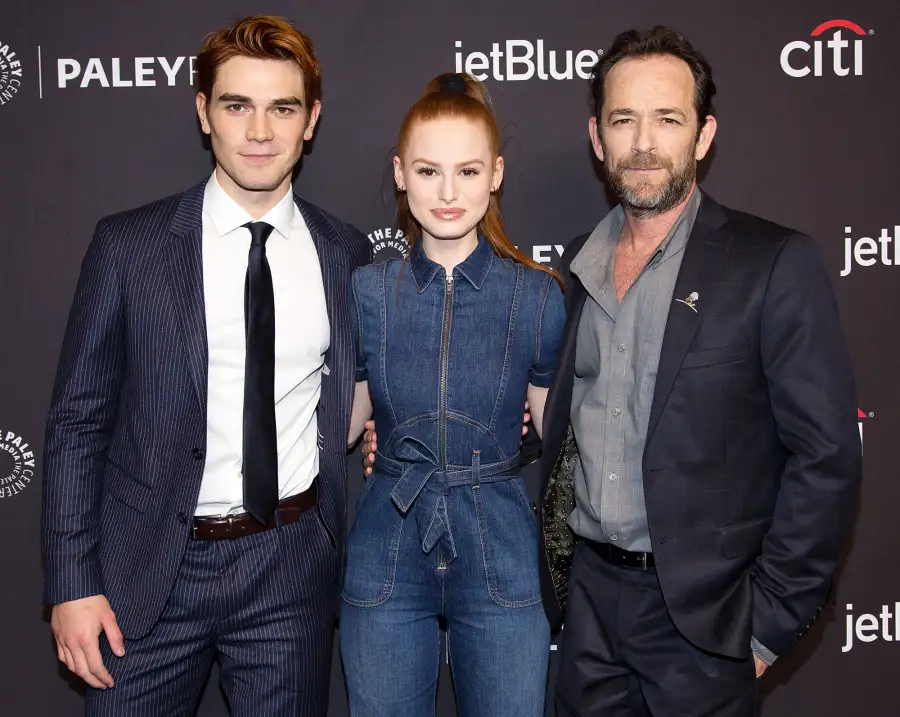 Riverdale Cast Reacts Luke Perry Dead Madelaine Petsch