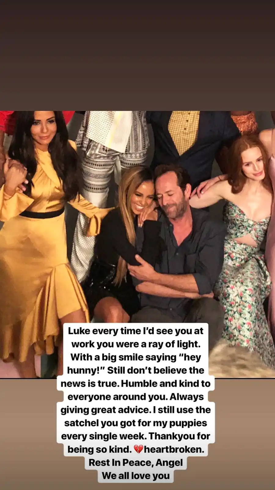 Riverdale Cast Reacts Luke Perry Dead Vanessa Morgan