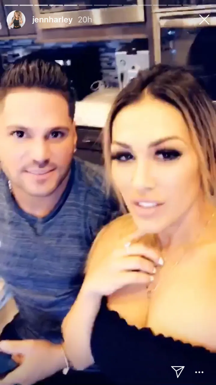 Ronnie Ortiz-Magro and Jen Harley Celebrate Daughter&rsquo;s First Birthday, Film Jersey Shore