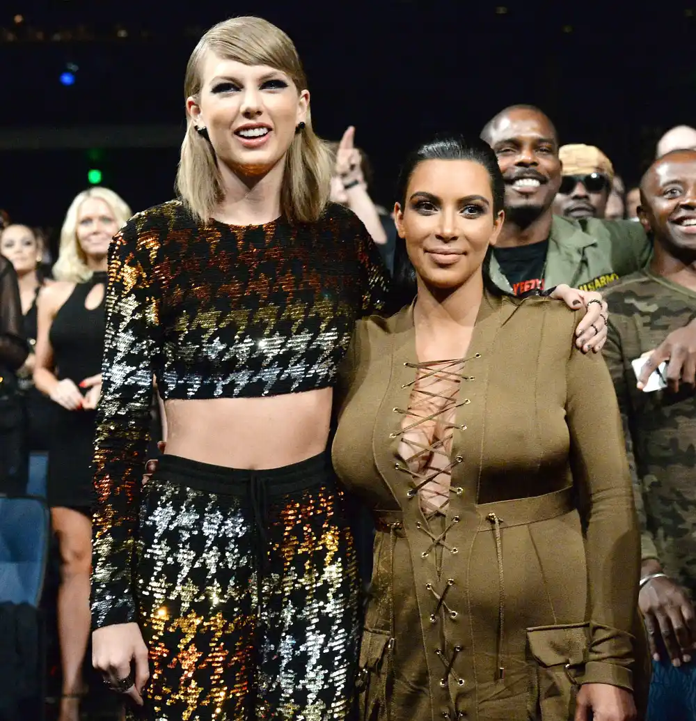 Taylor Swift ELLE Kim Kardashian Feud