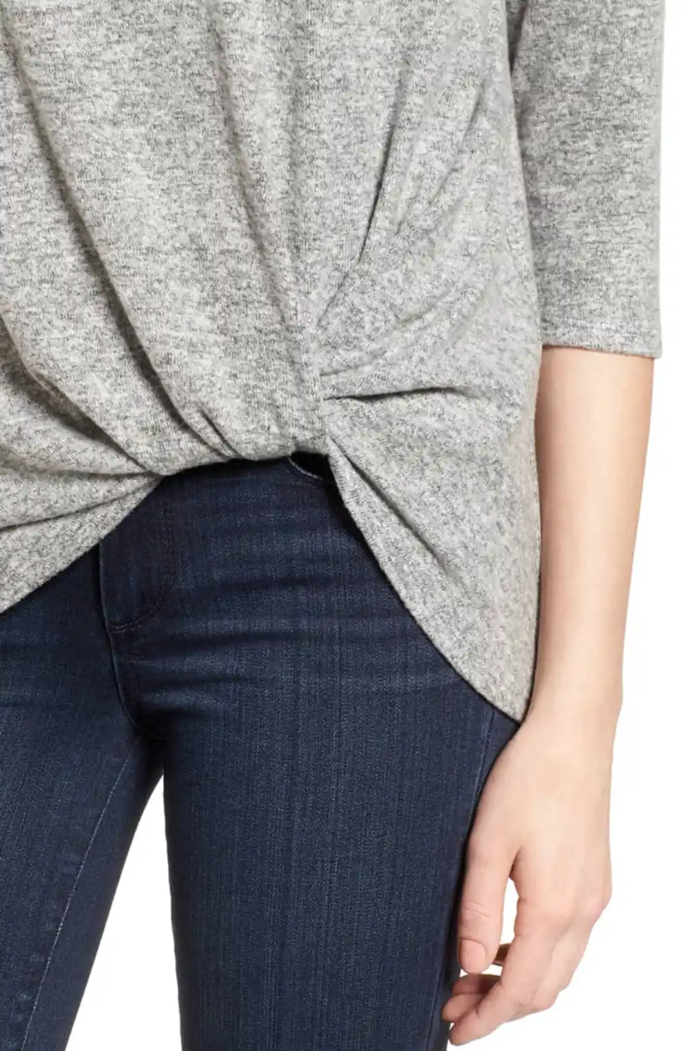 Twist Sweater Grey