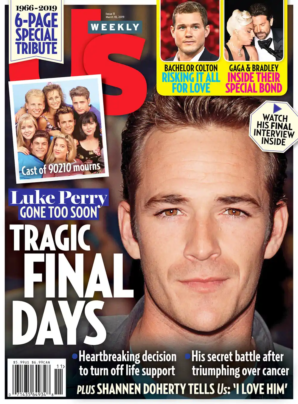 Inside Luke Perry's Close Bond With His Kids Luxury Handbag Shopping Cover Luke Perry Dead