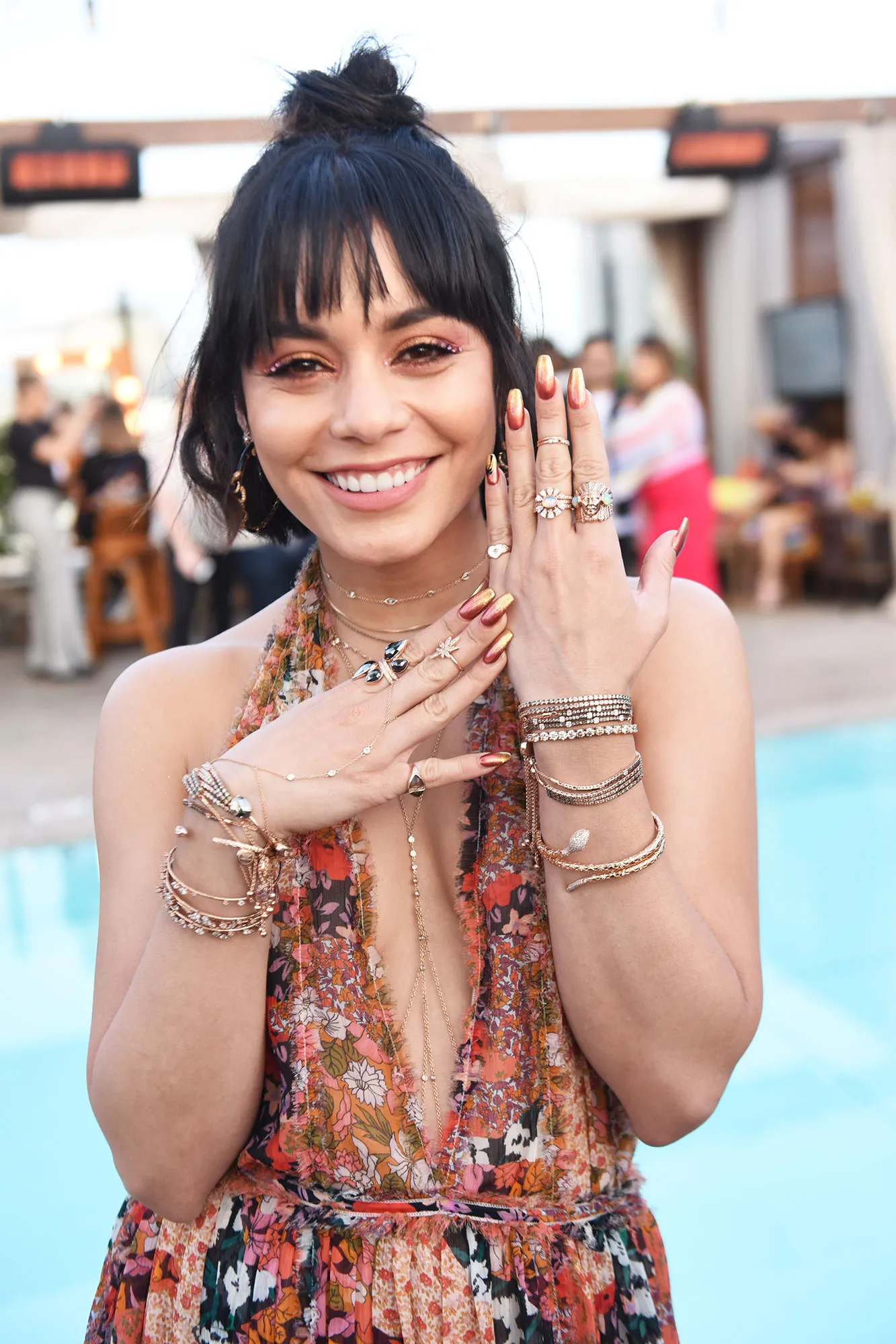 Vanessa Hudgens Doesn't Think You Should Spend Too Much Time Taking Selfies at Coachella, Shares Style and Beauty Tips