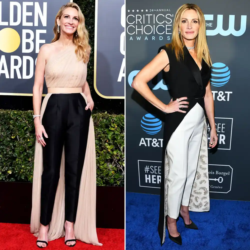 Julia Roberts 2019 Globes and the 2019 Critics&rsquo; Choice Awards