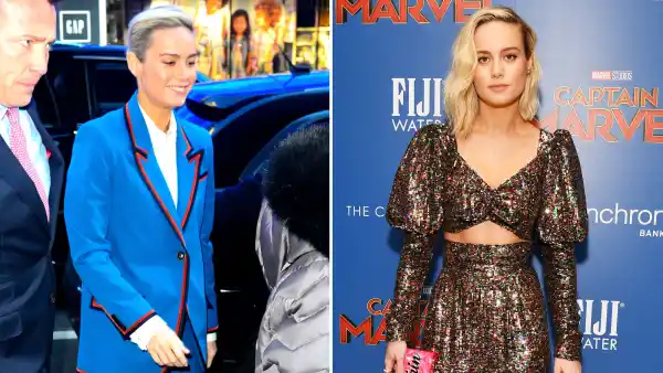 Brie Larson Rocked a Daytime and Evening Pantsuit — Here's How to Get the Look