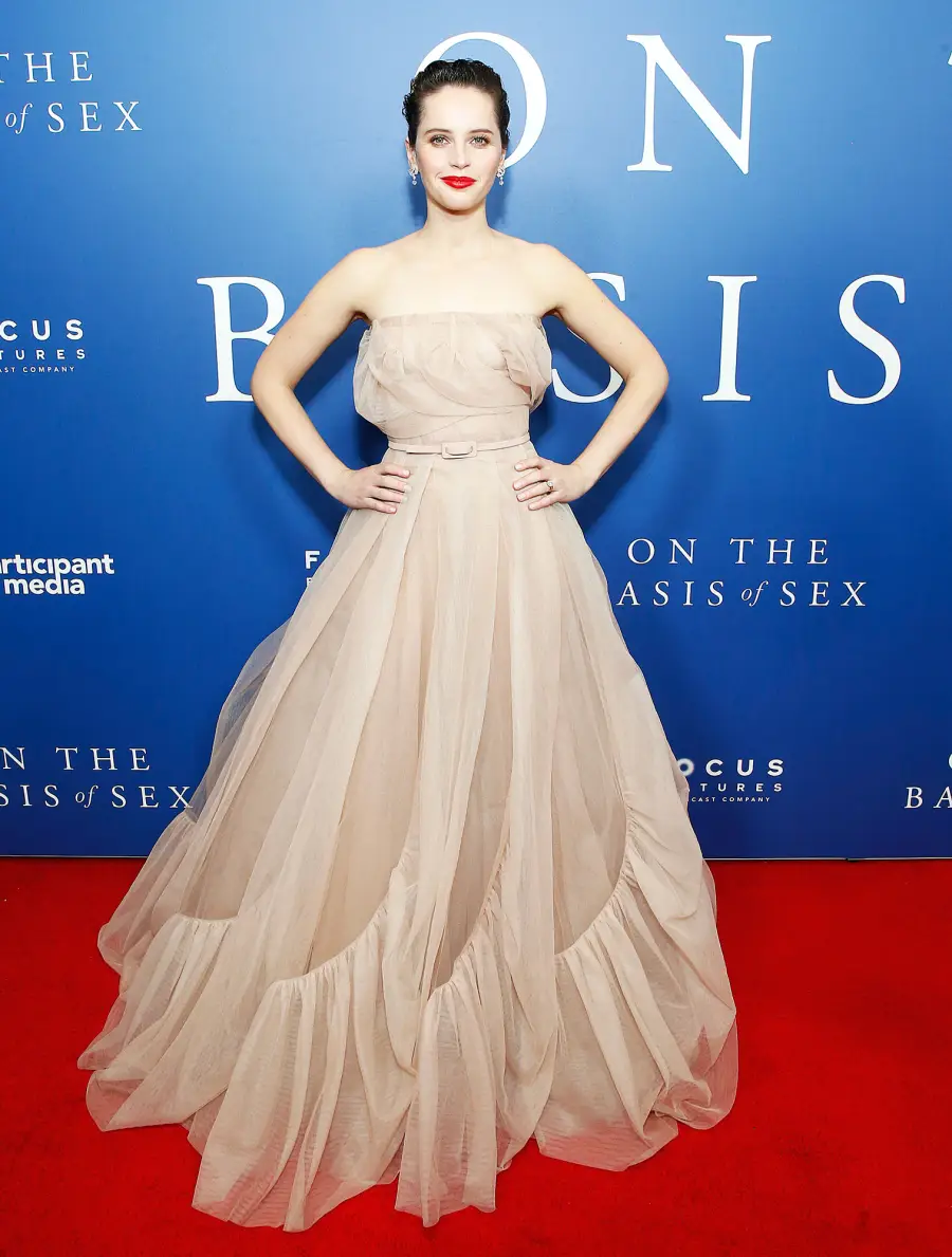 Felicity Jones Dior red carpet gallery for Stylish