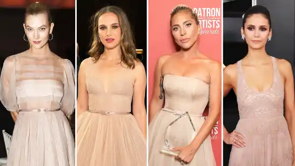 karlie kloss Natalie Portman Lady Gaga, Nina Dobrev Dior red carpet gallery for Stylish