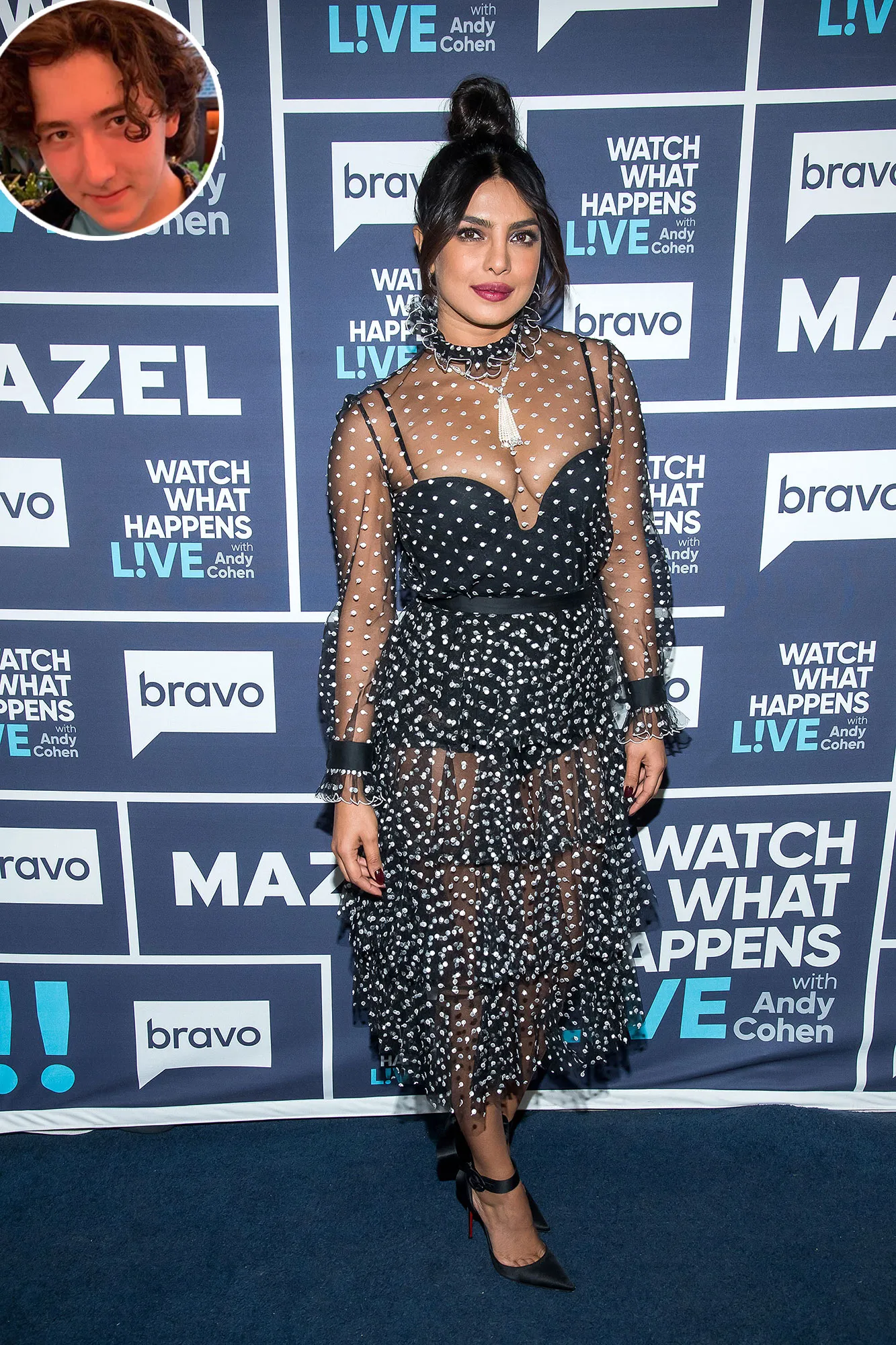 Priyanka Steps in to Support Frankie Jonas at Graduation