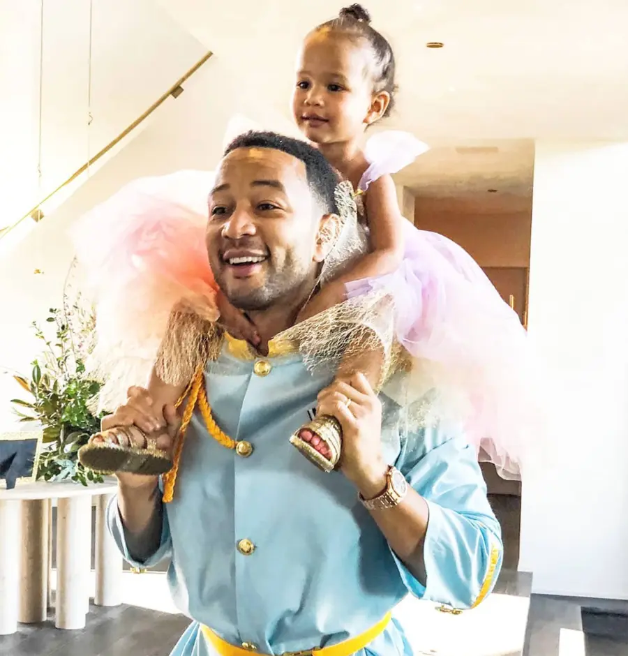Every Time Chrissy Teigen’s Daughter Luna Legend Has Rocked a Princess Dress