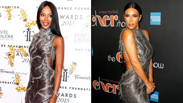 Kim Kardashian Trying to Cop Naomi Campbell’s Style? Social Media Investigates