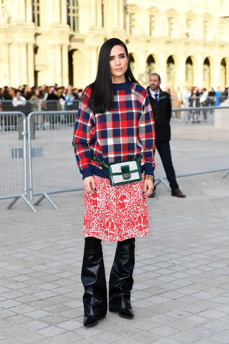 Jennifer Connelly Stars Closed Out Paris Fashion Week on a Sartorial High Note