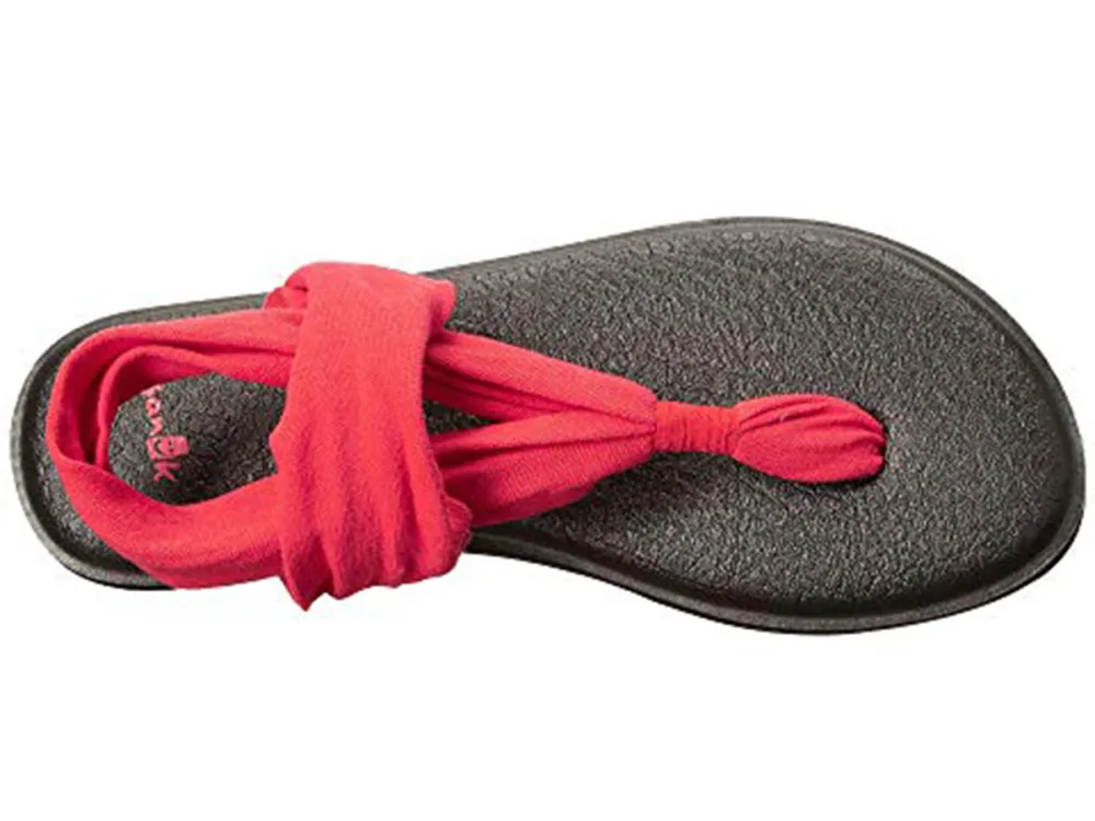 red-sandal