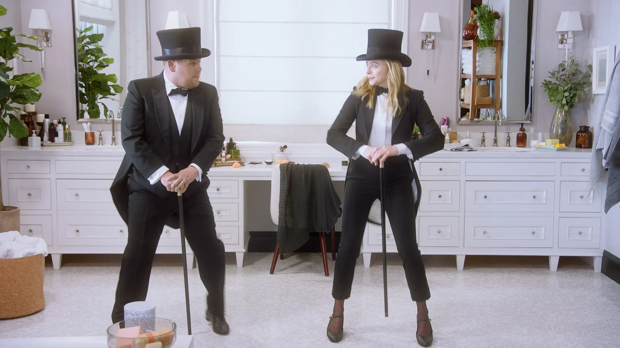 James Corden and Chloe Grace Moretz Star In a Hilarious Video for SK-II Bare Skin Chat Web Series