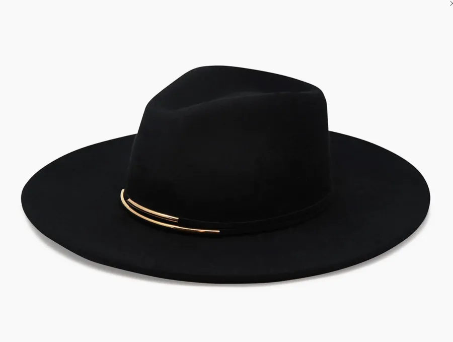 7 Black Panama Hats Inspired by Gigi Hadid¹s Œ90s Wedding Style