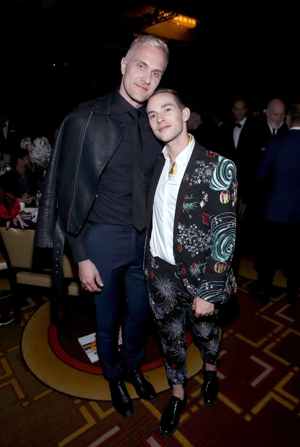 Adam Rippon and Jussi-Pekka Kajaala