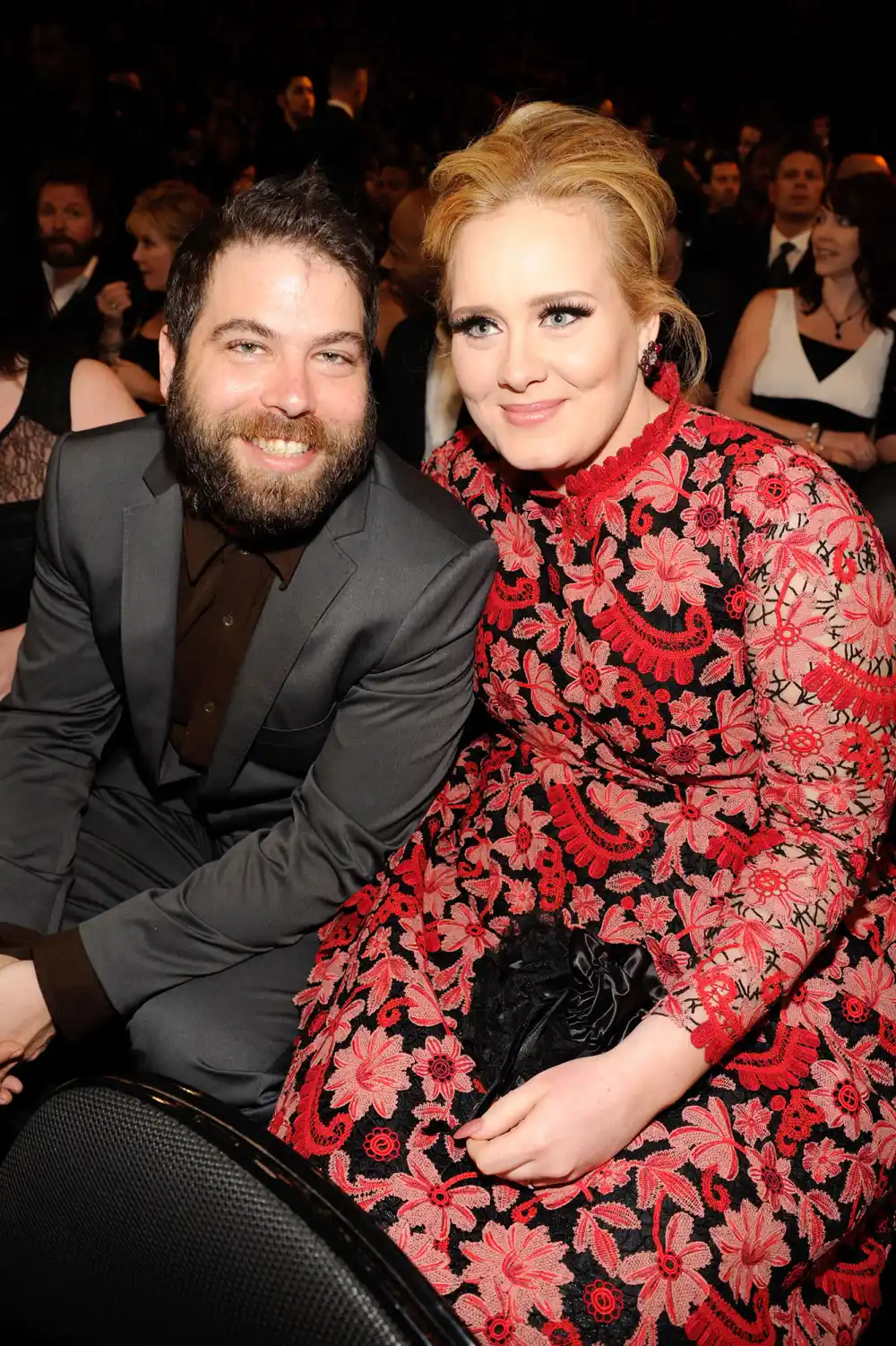 Adele and Simon Konecki
