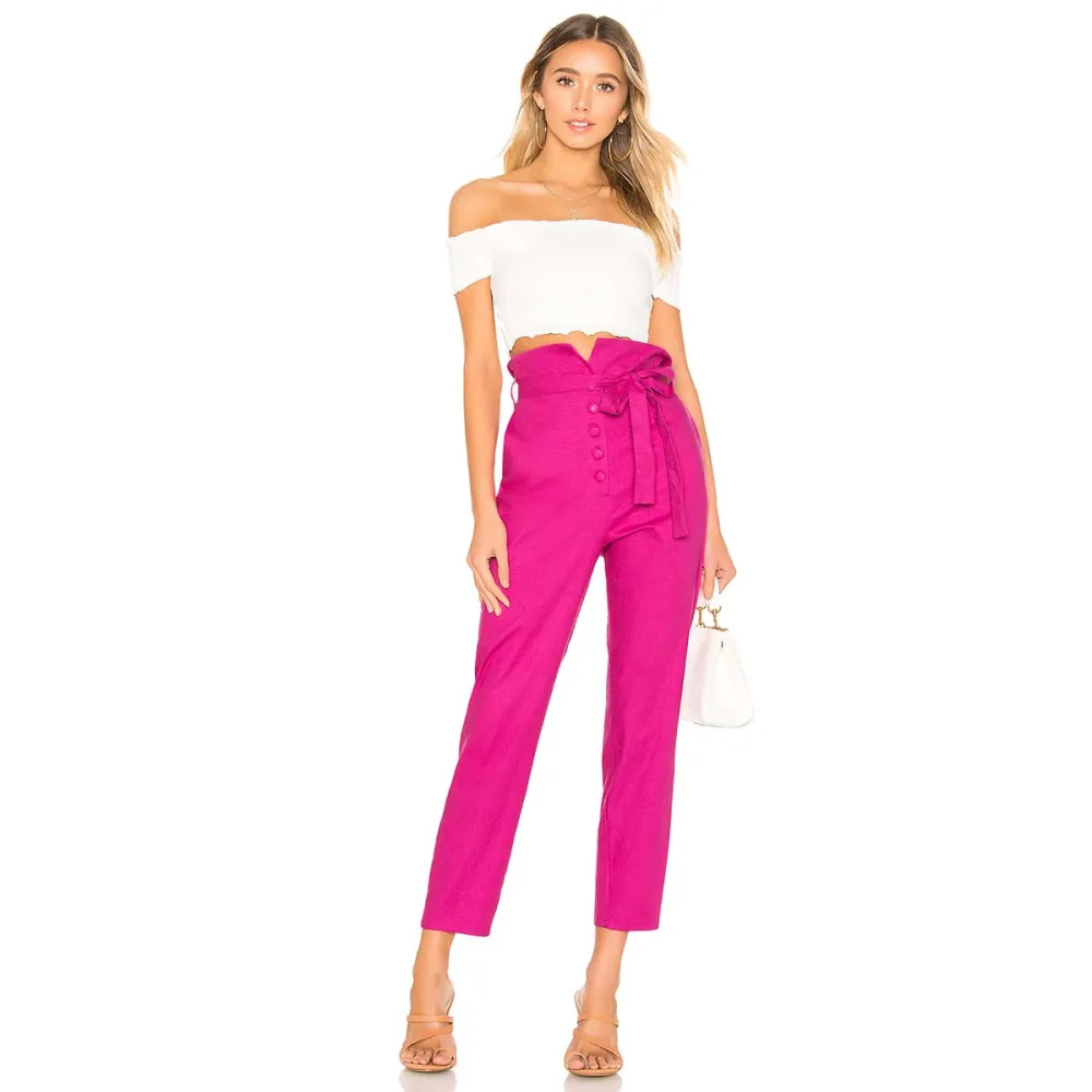 Calvin Pants Magenta