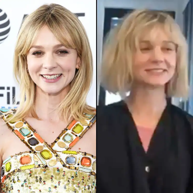 Carey Mulligan hair transformation hairstyle