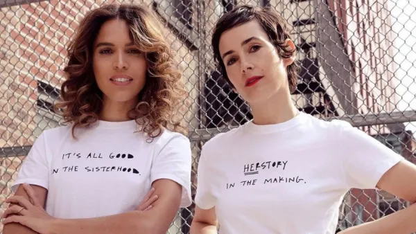Celeb Stylist Karla Welch and Instagram Poet Cleo Wade Teamed With Express Empowering T-Shirt Line