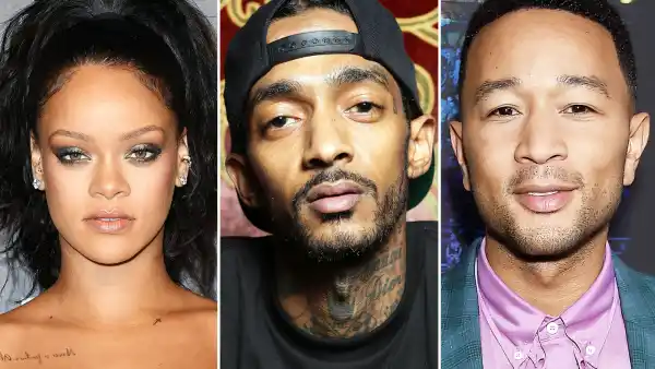 Celebrities Pay Tribute Nipsey Hussle Dead