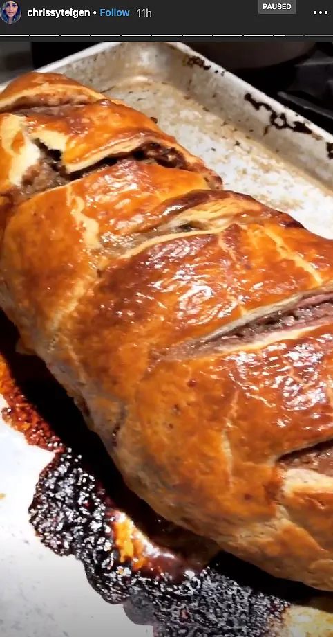 Chrissy Teigen Instagram Story Easter