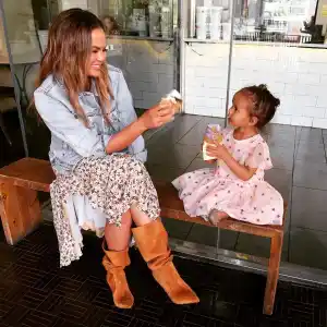 Chrissy Teigen's Daughter Luna Is Freaking