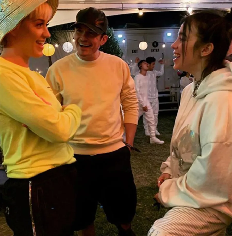 katy perry orlando bloom billie eilish coachella